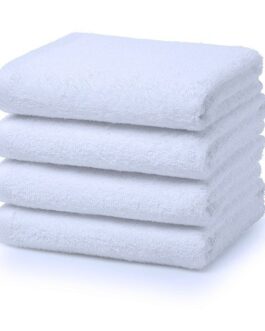 White Bath Towels Size 70×140 – 550 GSM