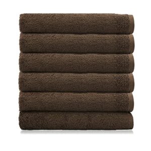 Brown Bath Towels Size 76×152 cm